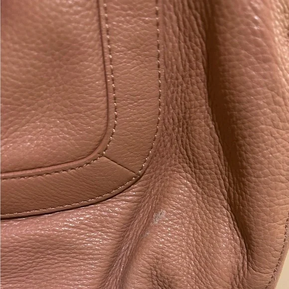 Tory Burch Dusty Rose Colored Leather Shoulder Bag - Picture 16 of 16